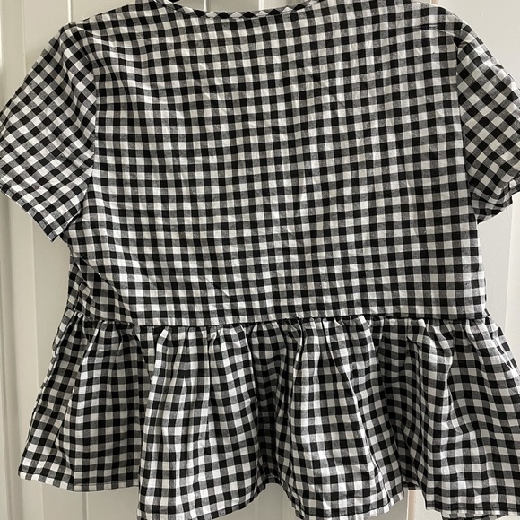 Shein Gingham Top - Picture 3 of 3